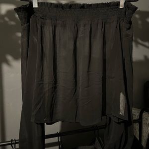 Forever 21 :contemporary | black sheer long sleeve